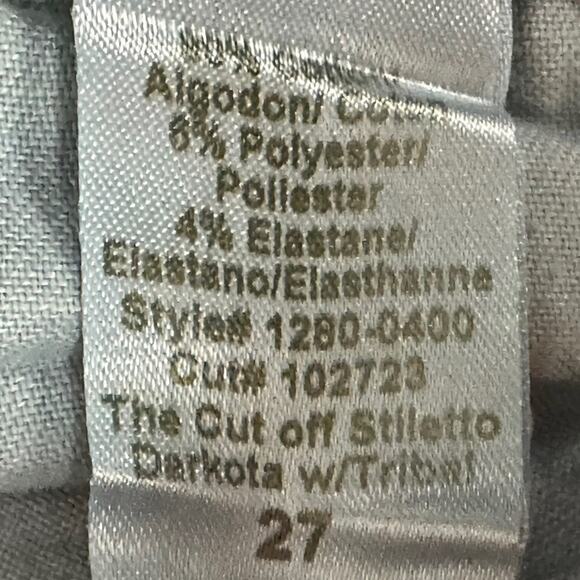 Current/Elliott Blue Ankle & Cropped Jeans - Picture 9 of 12